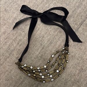 Black and Gold Necklace